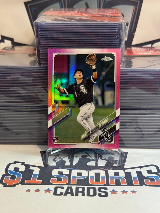 2021 Topps Chrome (Pink Refractor) Nick Madrigal Rookie #79