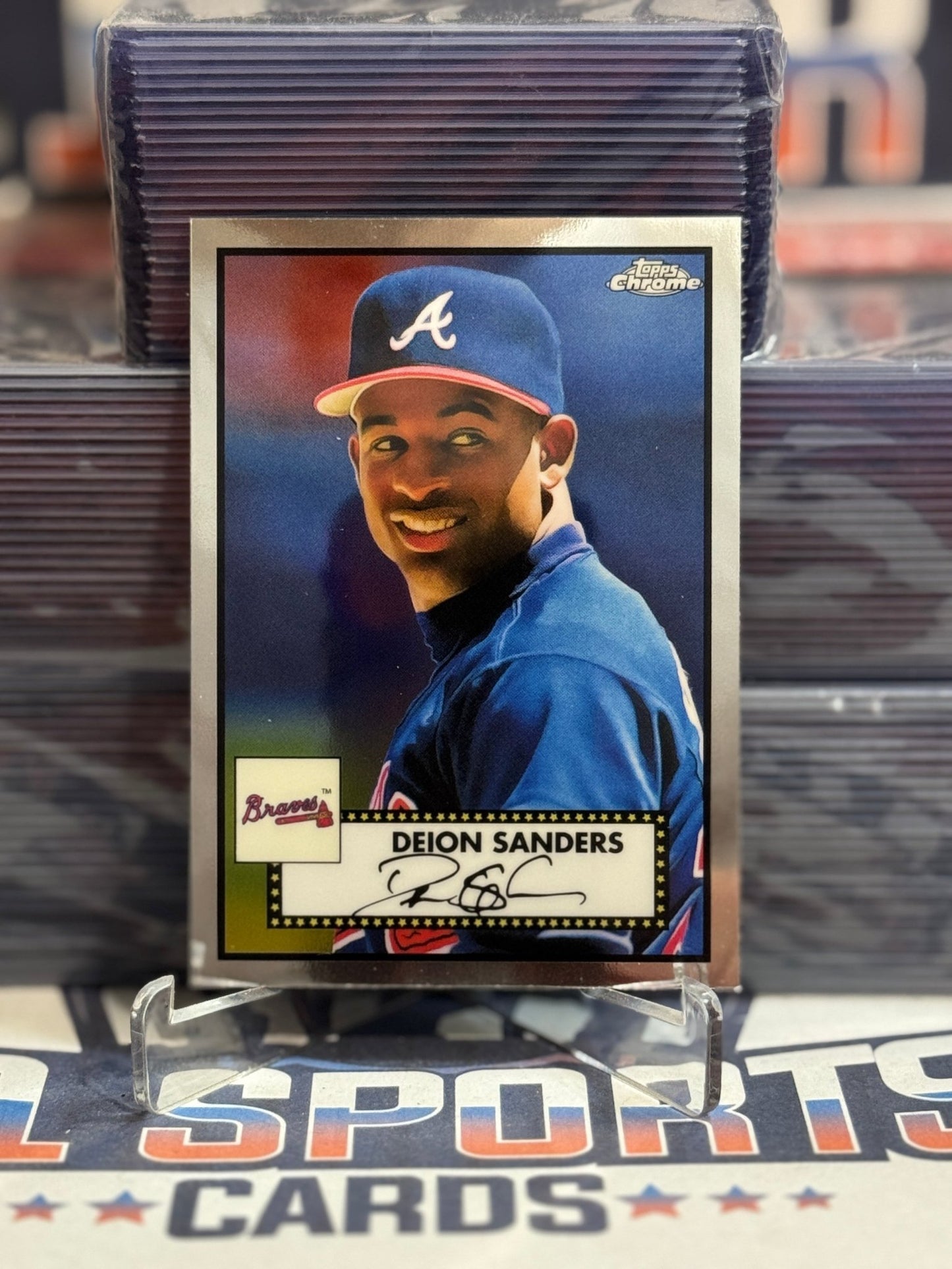 2021 Topps Chrome Platinum Deion Sanders 320
