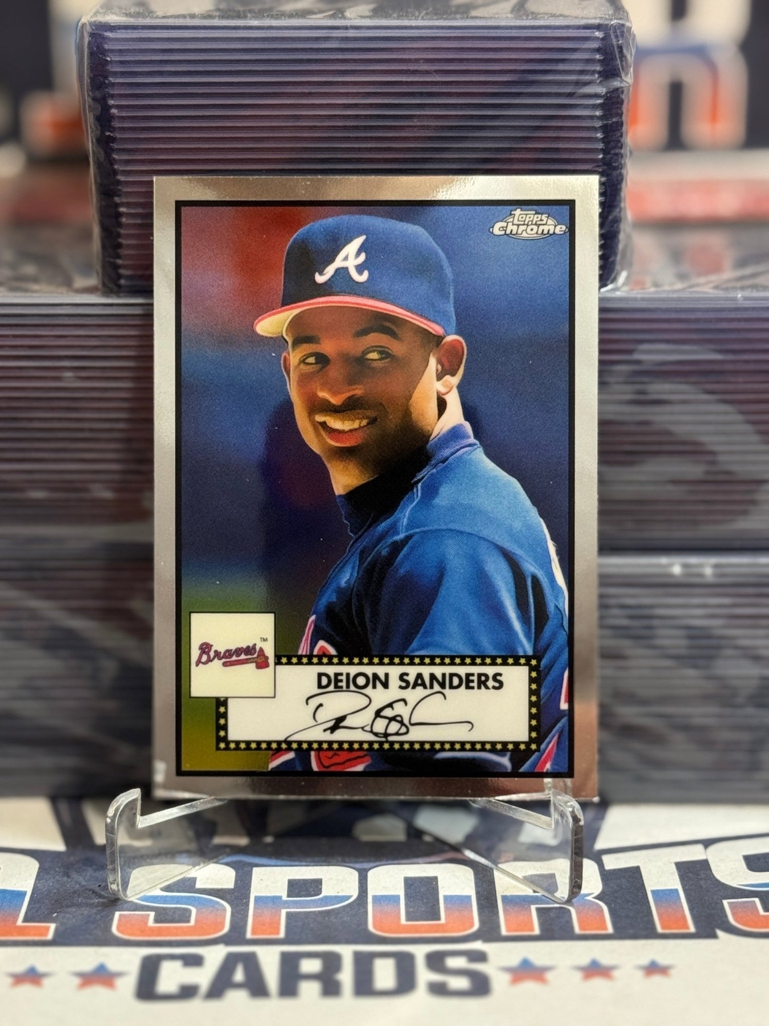 2021 Topps Chrome Platinum Deion Sanders 320