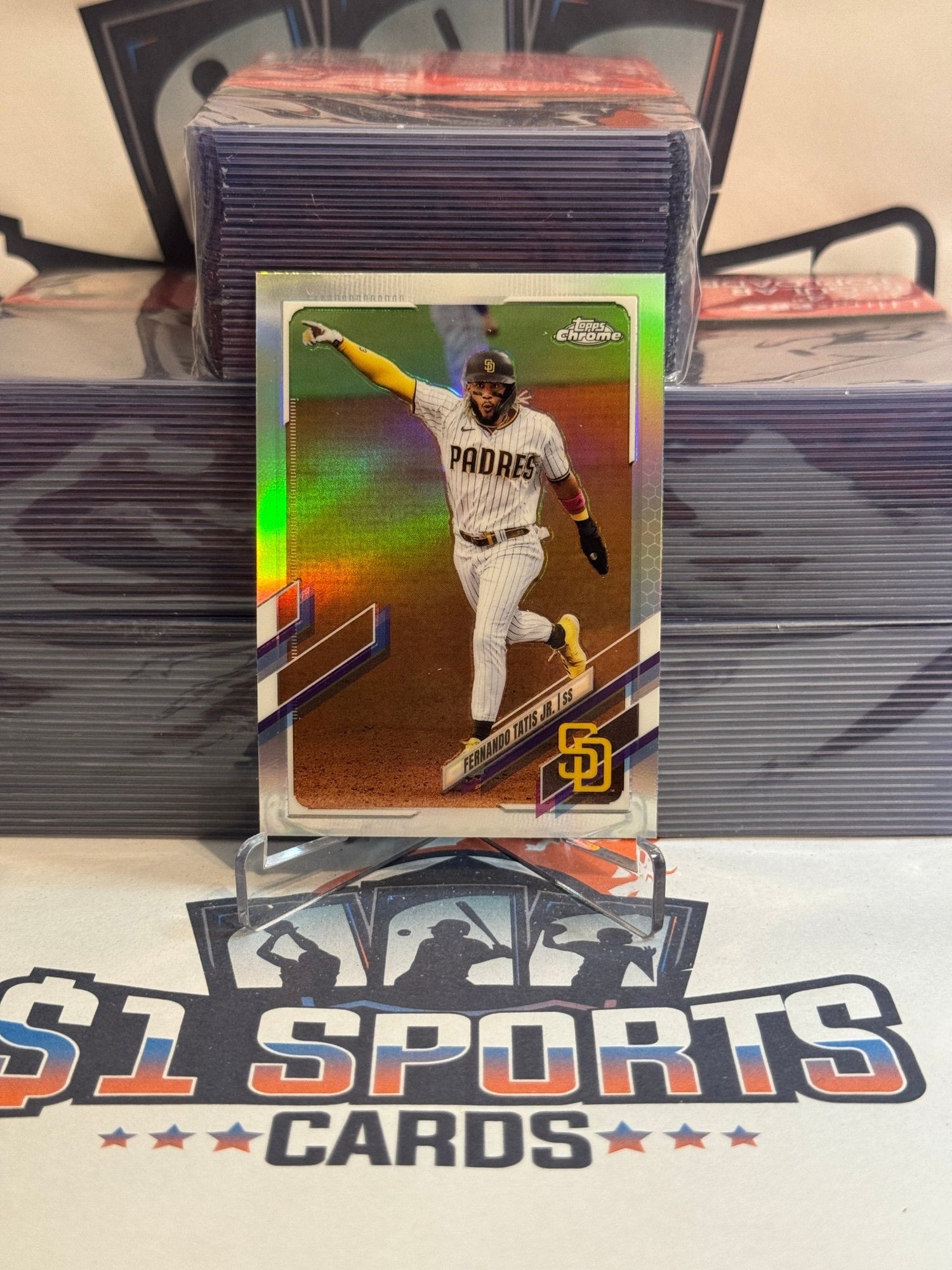 2021 Topps Chrome (Refractor) Fernando Tatis Jr. #1