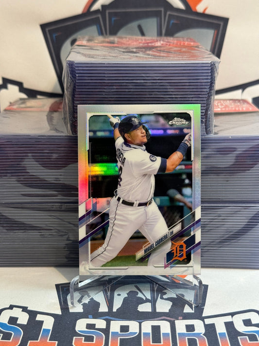 2021 Topps Chrome (Refractor) Miguel Cabrera #10