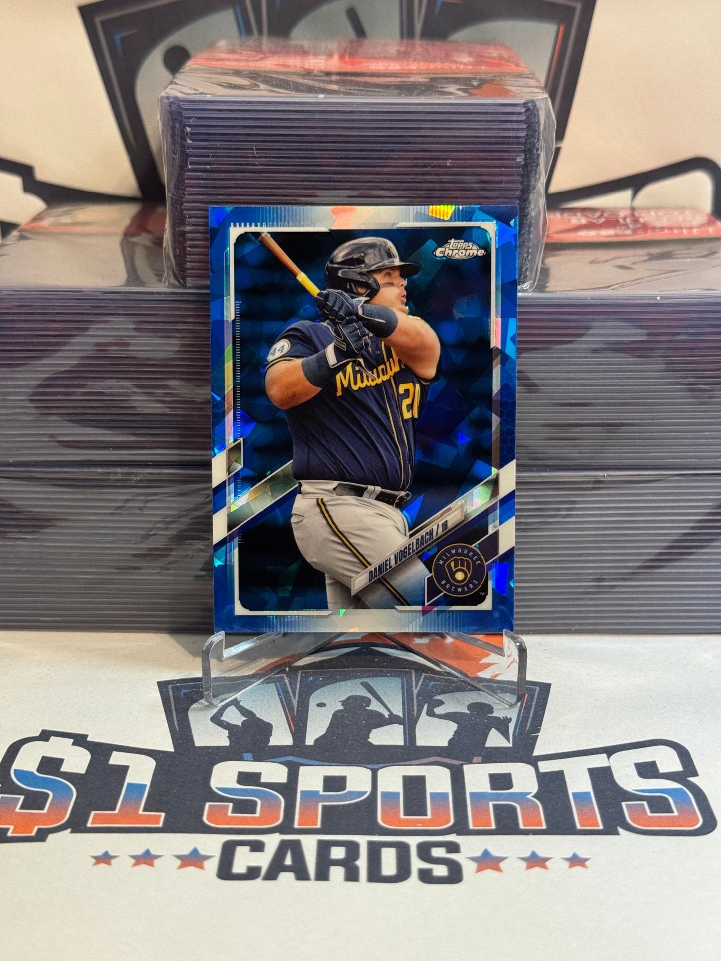 2021 Topps Chrome Update Sapphire Daniel Vogelbach #US148