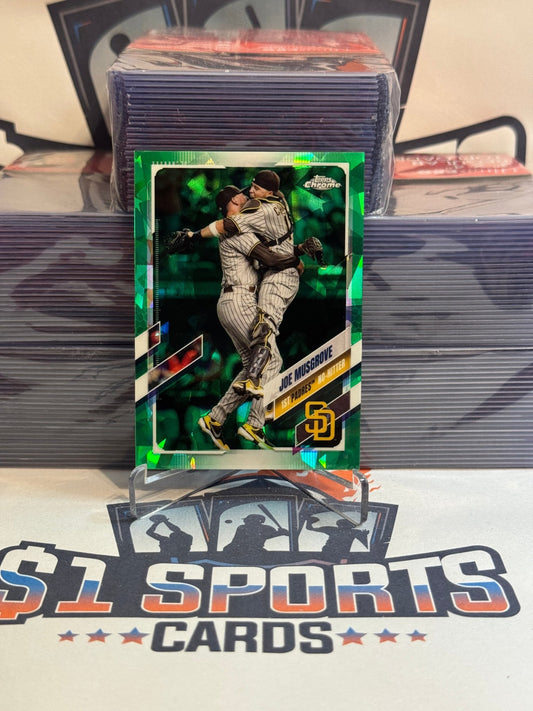 2021 Topps Chrome Update Sapphire (Green Refractor, No - Hitter 40/50) Jose Musgrove #US35