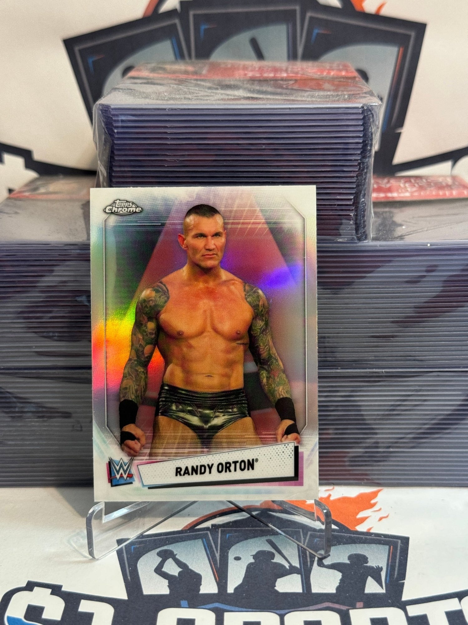 2021 Topps Chrome WWE (Refractor) Randy Orton #37