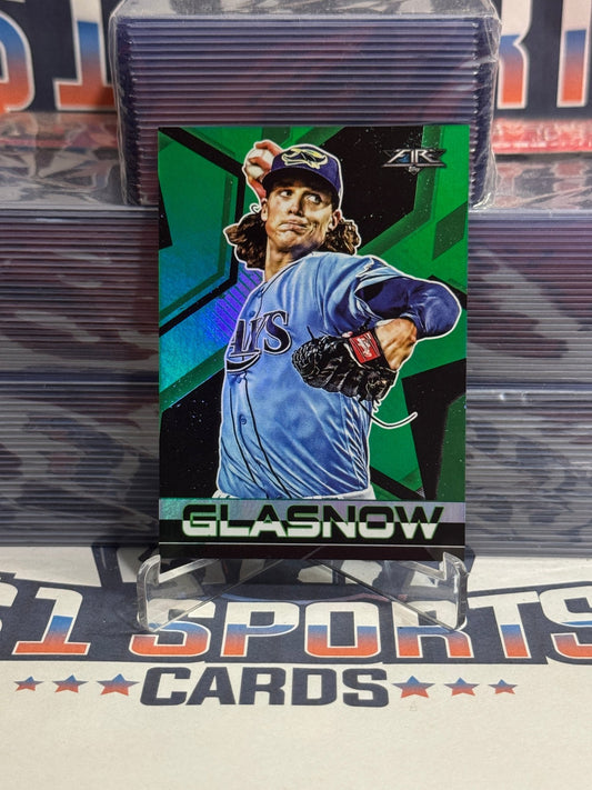 2021 Topps Fire (Green 42/199) Tyler Glasnow 144