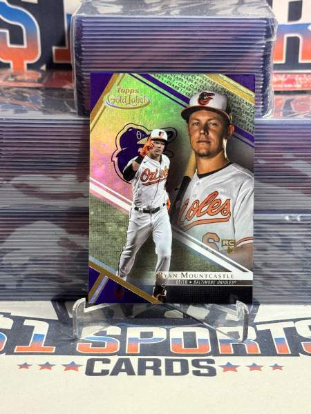 2021 Topps Gold Label (Purple 23/99) Ryan Mountcastle Rookie 56