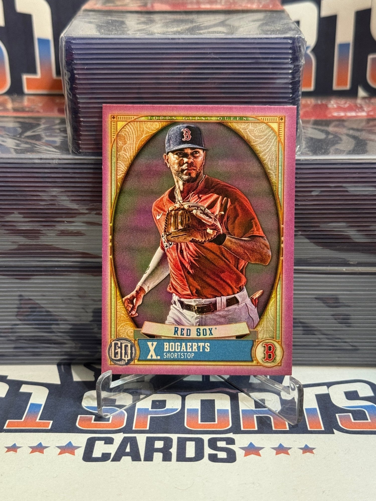 2021 Topps Gypsy Queen (Mauve 31/75) Xander Bogaerts #24