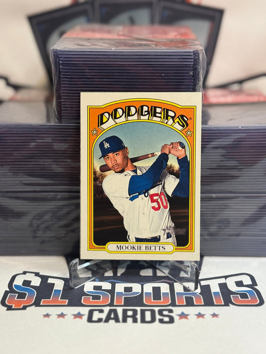 2021 Topps Heritage Mookie Betts #167