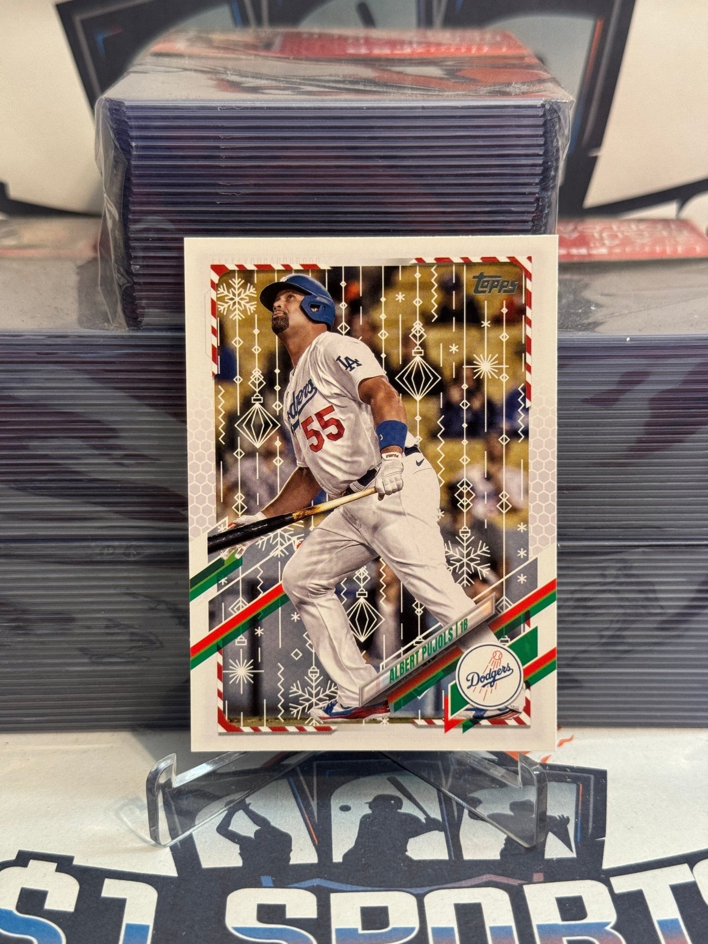 2021 Topps Holiday Albert Pujols #HW176