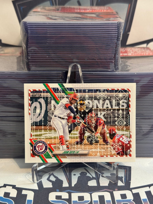 2021 Topps Holiday Juan Soto #HW100