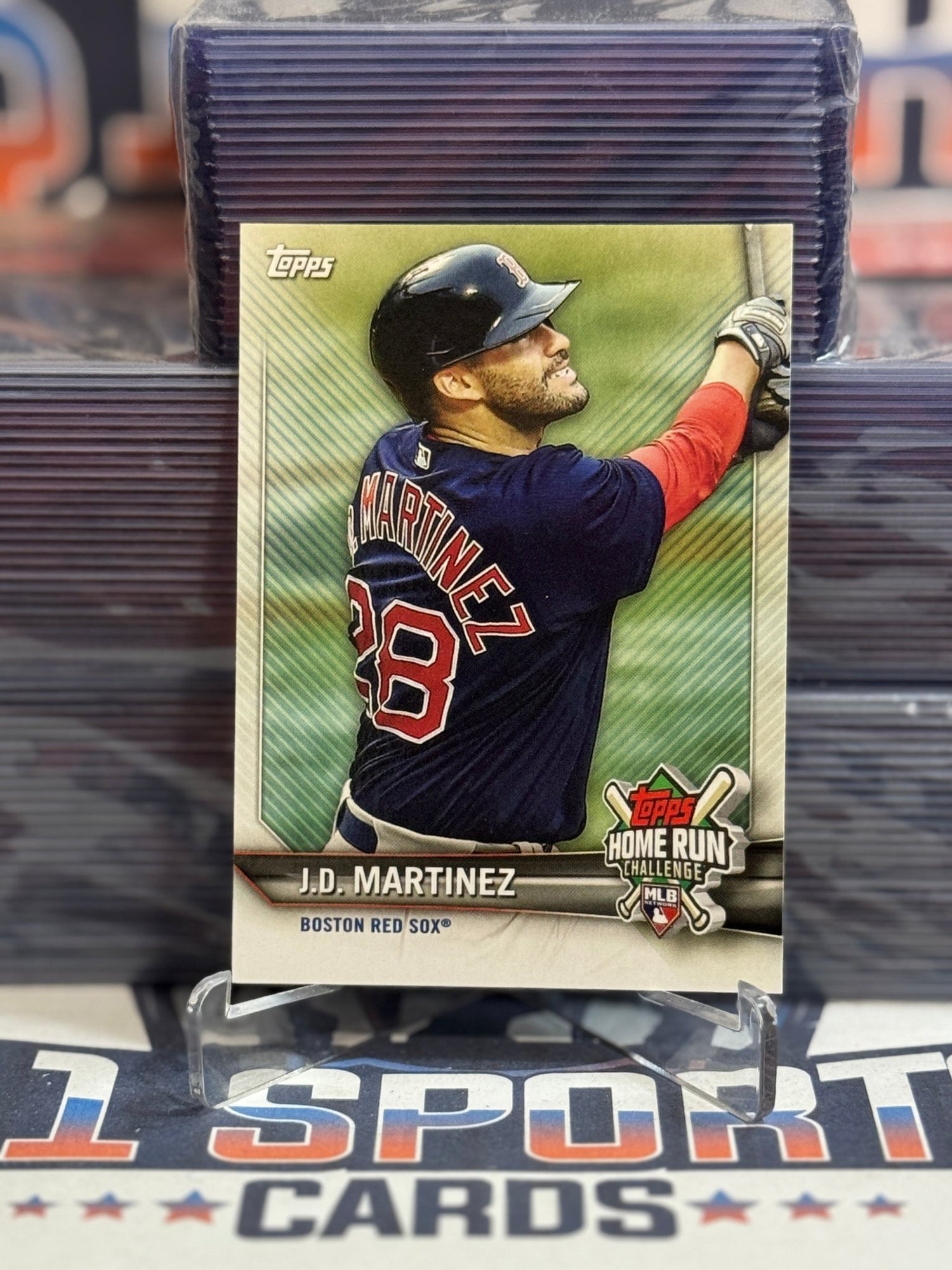 2021 Topps (Home Run Challenge) J.D. Martinez HRC - 4