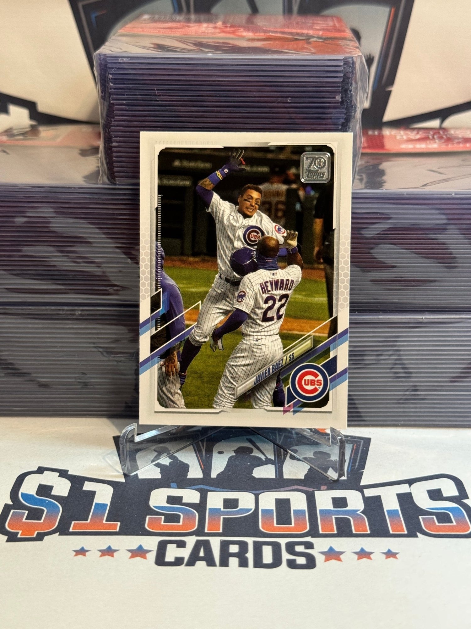 2021 Topps (Image Variation) Javier Baez #322