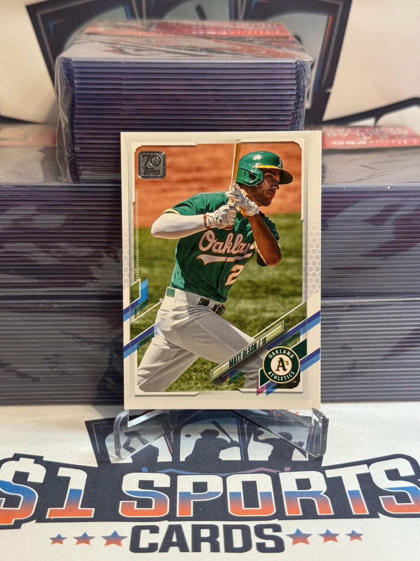 2021 Topps Matt Olson #218