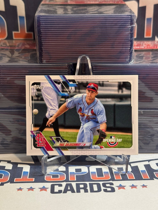 2021 Topps Opening Day Paul Goldschmidt 136