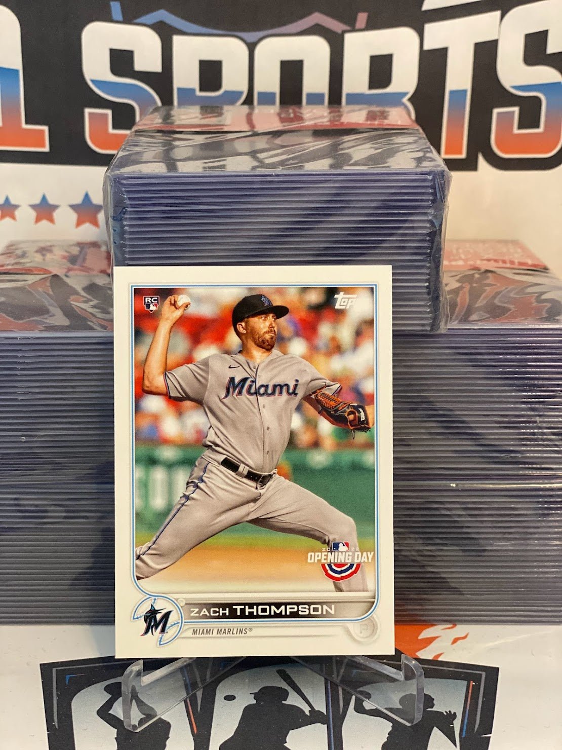2021 Topps Opening Day Zach Thompson Rookie 11
