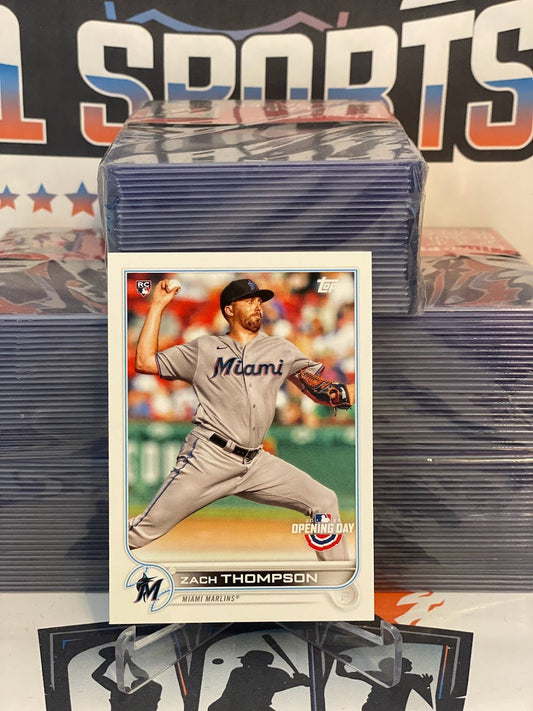 2021 Topps Opening Day Zach Thompson Rookie 11