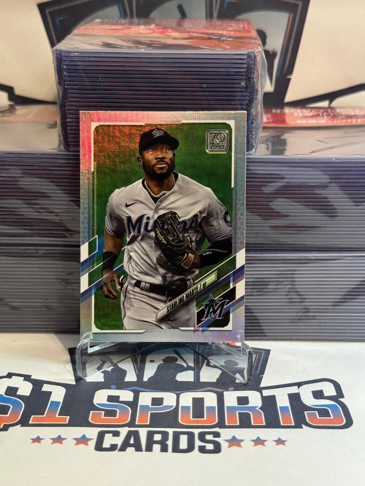 2021 Topps (Rainbow) Sterling Marte #49