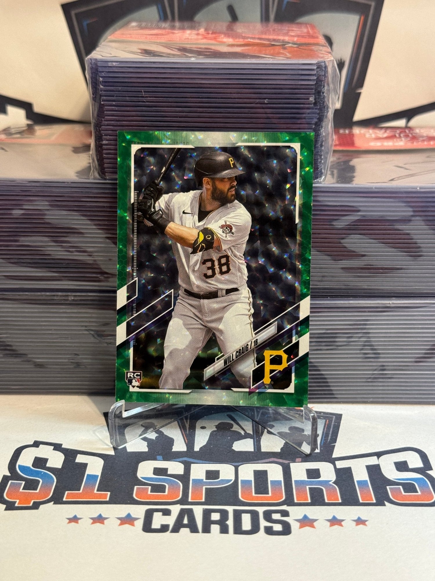 2021 Topps Update (Green Foil 391/499) Will Craig #US237