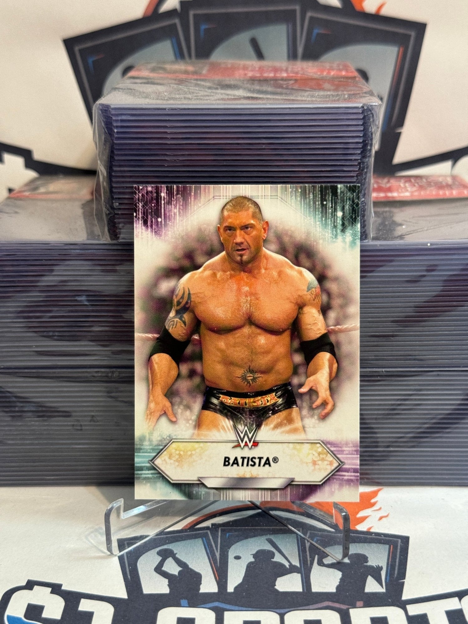 2021 Topps WWE Batista #192