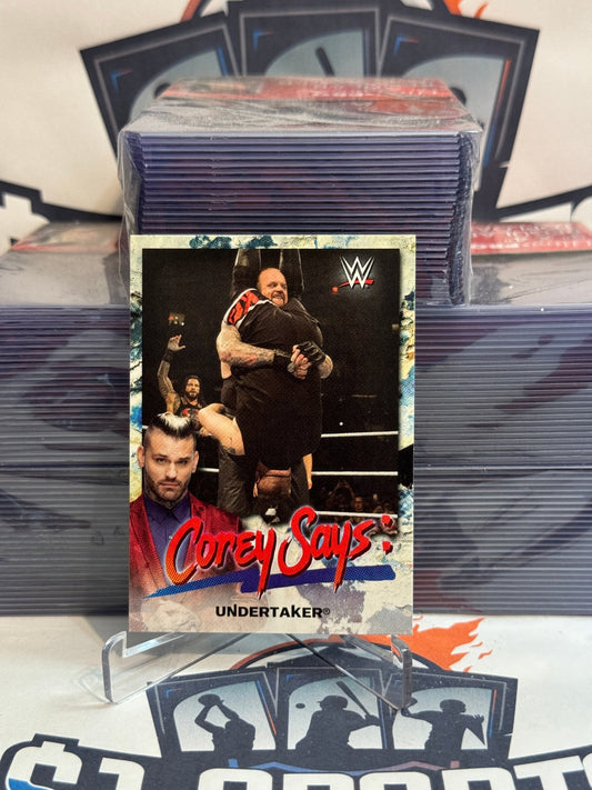 2021 Topps WWE (Corey Says) Undertaker #CG - 19