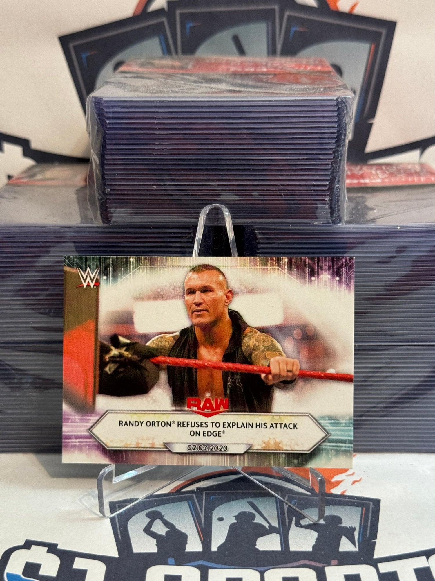 2021 Topps WWE (Raw) Randy Orton & Edge #14