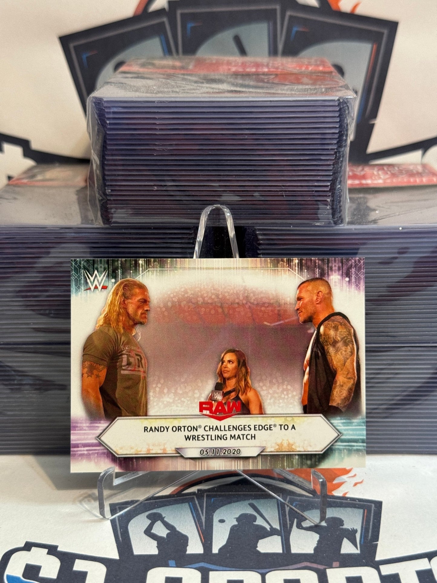 2021 Topps WWE (Raw) Randy Orton & Edge #72