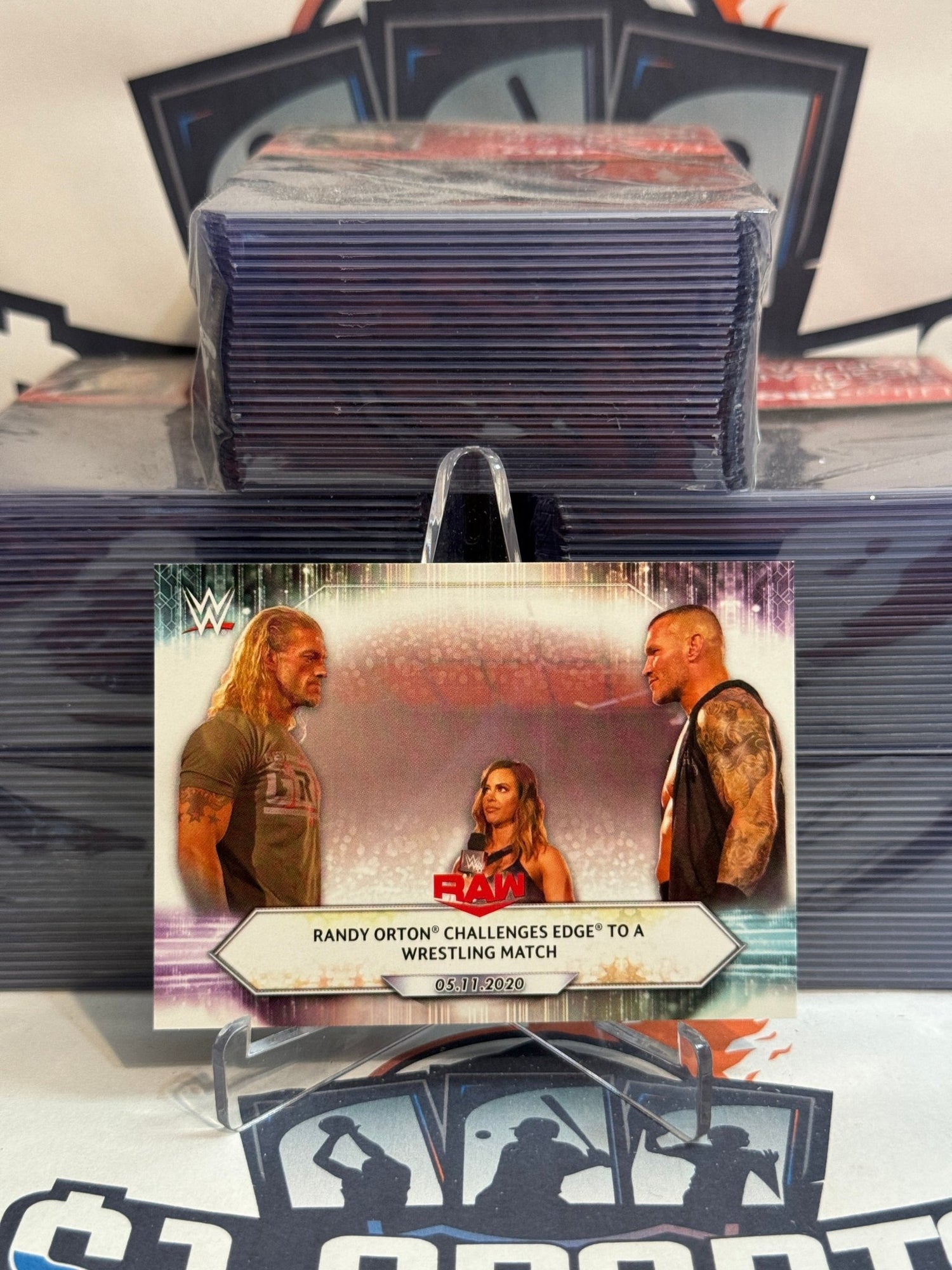2021 Topps WWE (Raw) Randy Orton & Edge #72