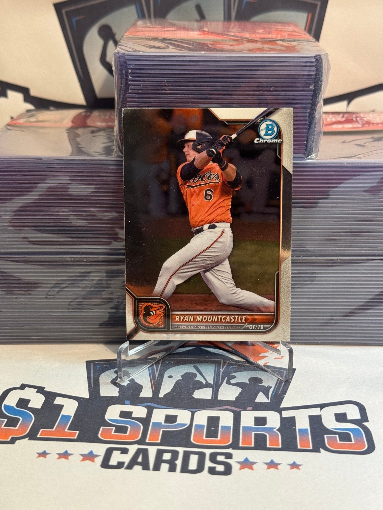 2022 Bowman Chrome (2nd Year) Ryan Mountcastle #91