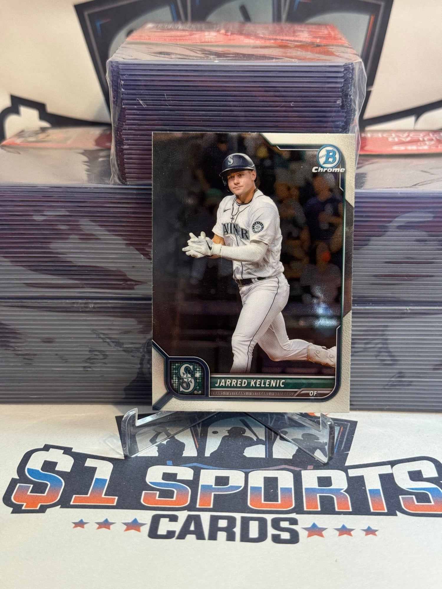 2022 Bowman Chrome Jarred Kelenic Rookie #37