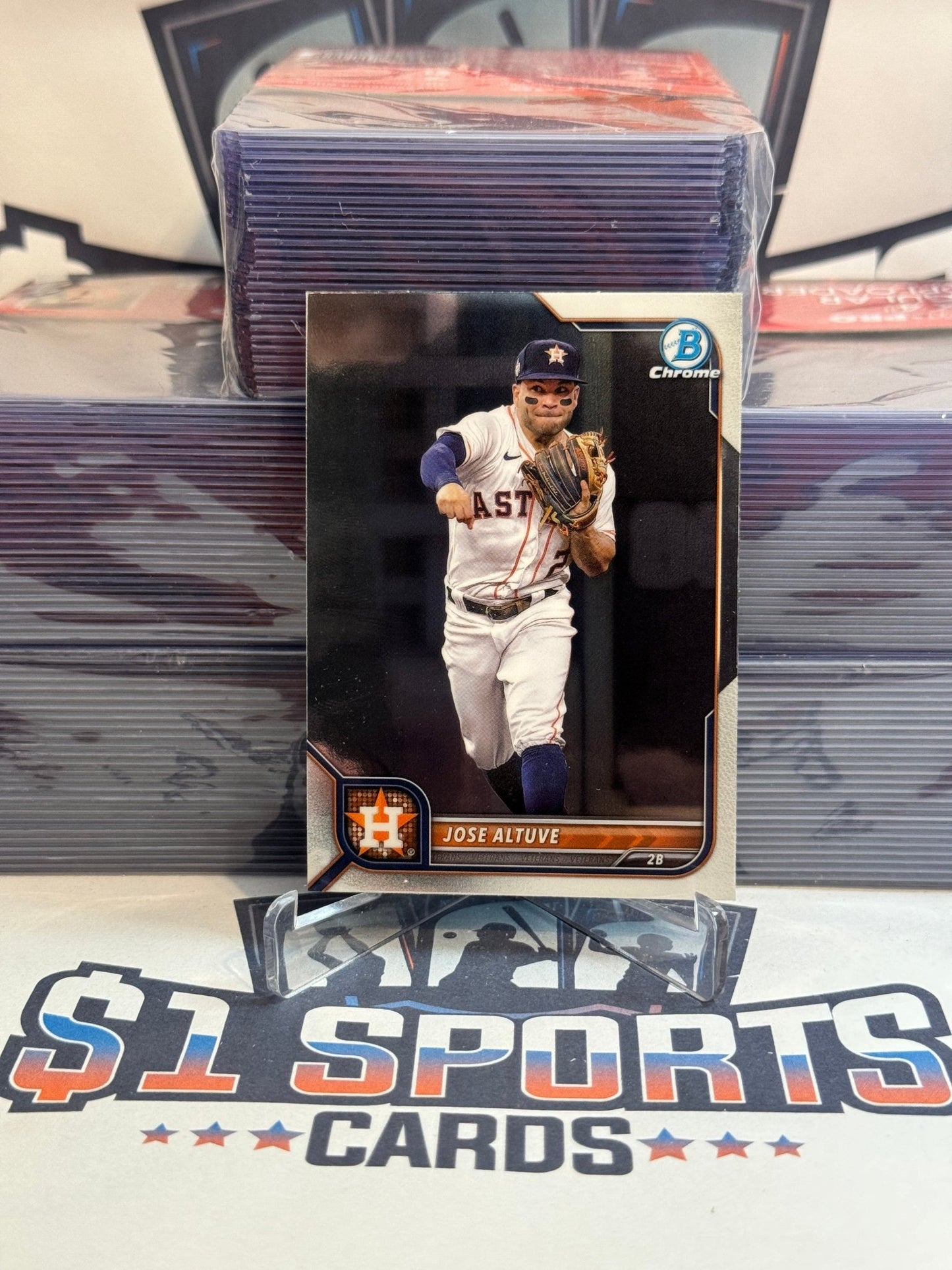 2022 Bowman Chrome Jose Altuve #9