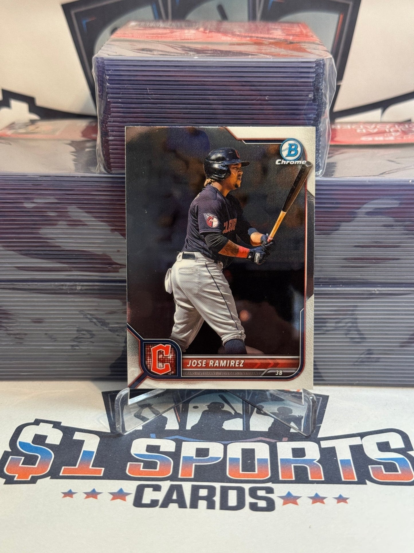 2022 Bowman Chrome Jose Ramirez #63