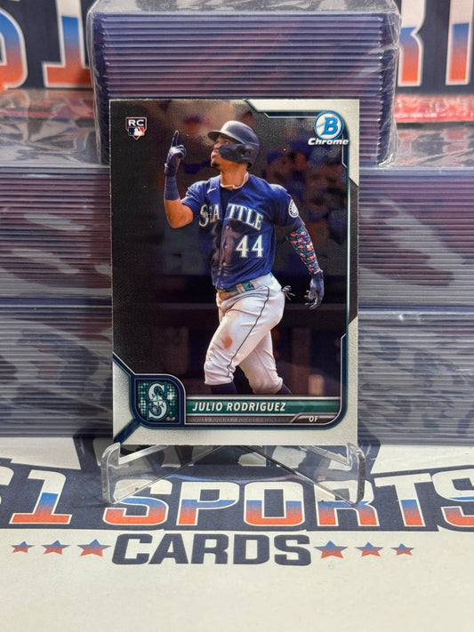 2022 Bowman Chrome Julio Rodriguez Rookie 48