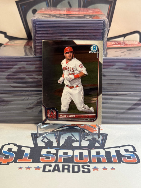 2022 Bowman Chrome Mike Trout #13