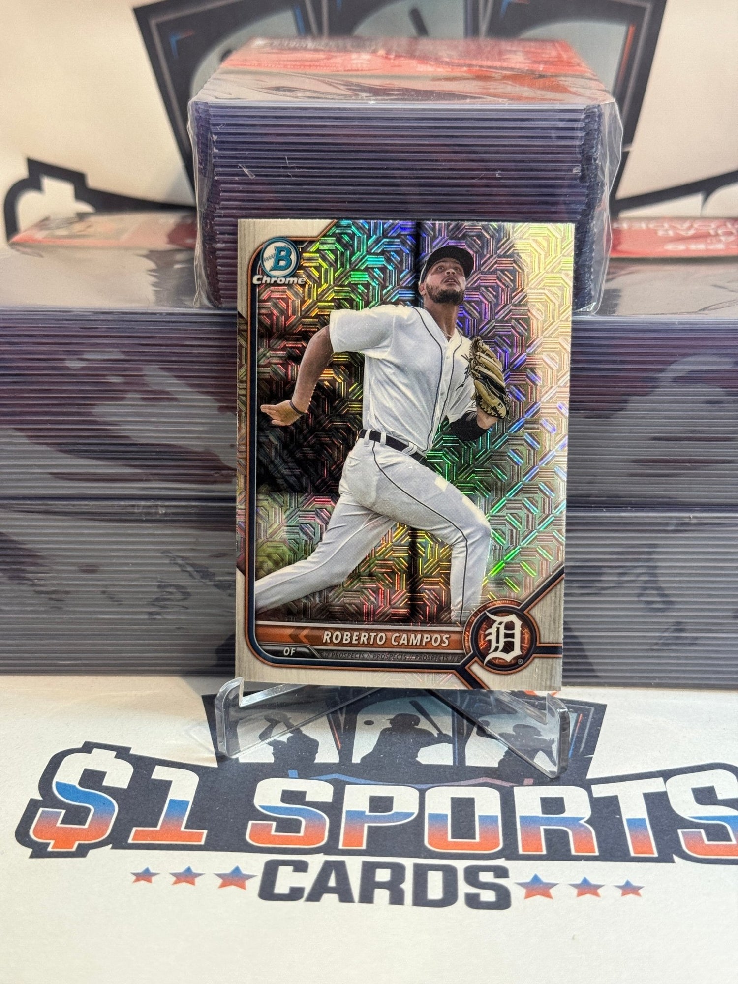 2022 Bowman Chrome Prospects (Mega Refractor) Roberto Campos #BCP - 216