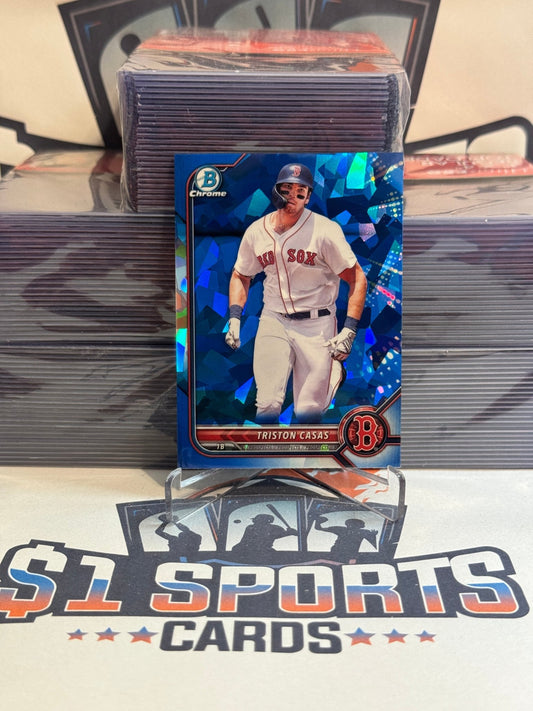 2022 Bowman Chrome Prospects Sapphire Triston Casas #BCP - 81