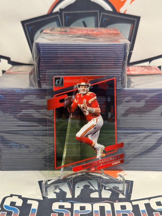 2022 Clearly Donruss Patrick Mahomes II #21