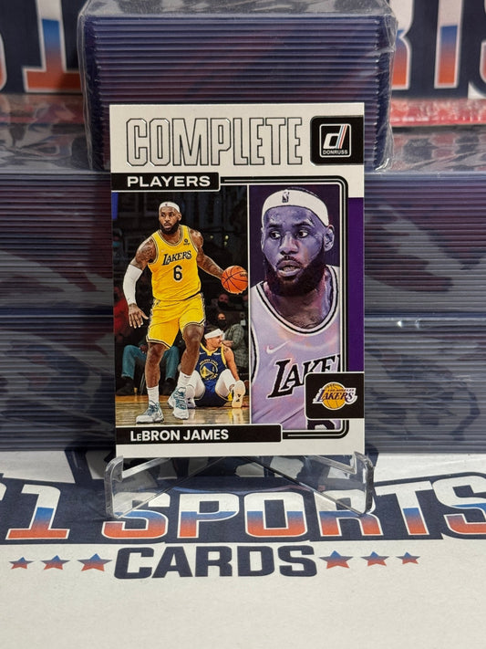 2022 Donruss (Complete Players) LeBron James 1