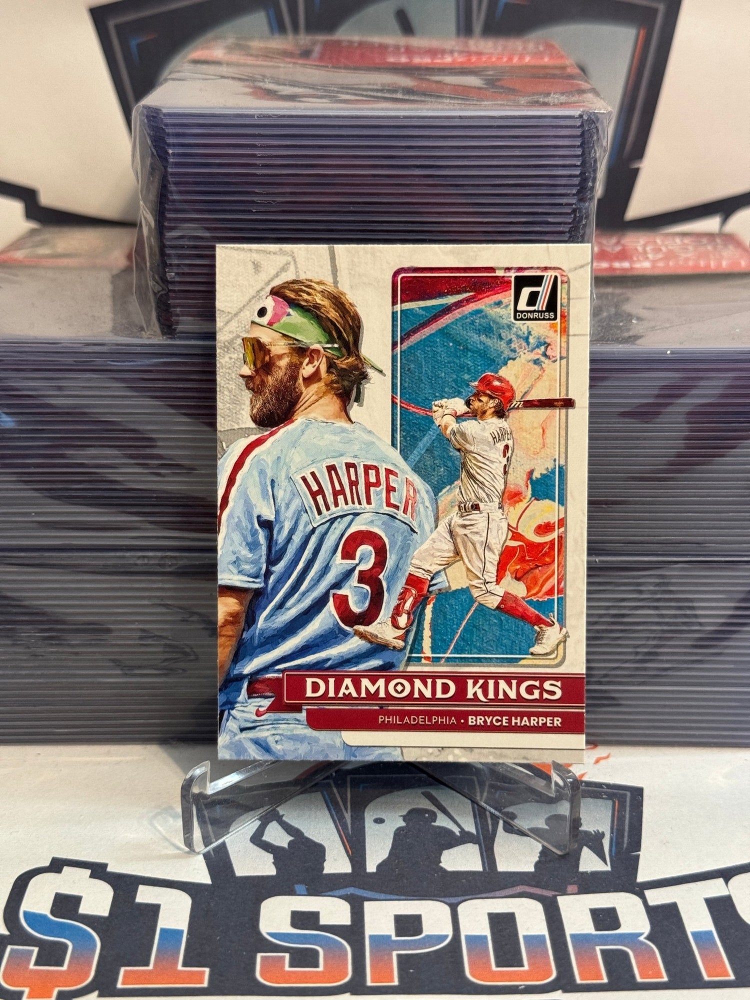 2022 Donruss (Diamond Kings) Bryce Harper #17