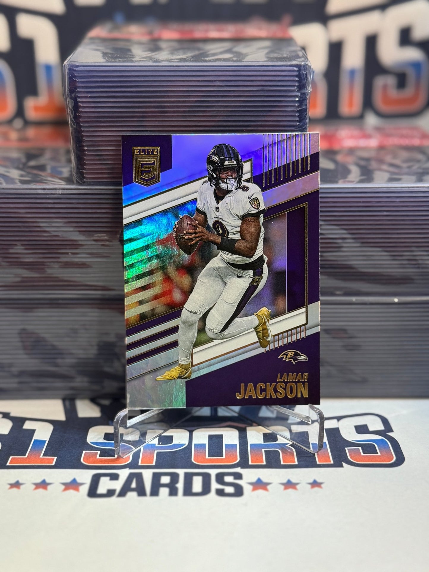 2022 Donruss Elite Lamar Jackson #13