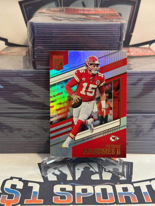 2022 Donruss Elite Patrick Mahomes II #38