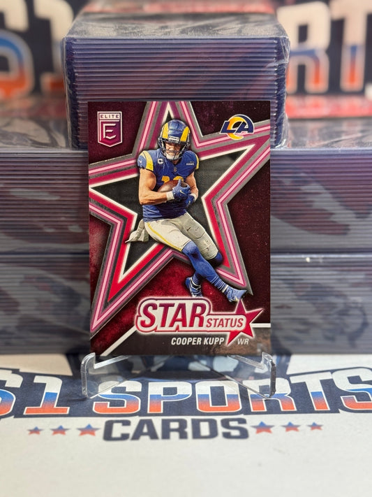 2022 Donruss Elite (Pink, Star Status 40/349) Cooper Kupp SS11