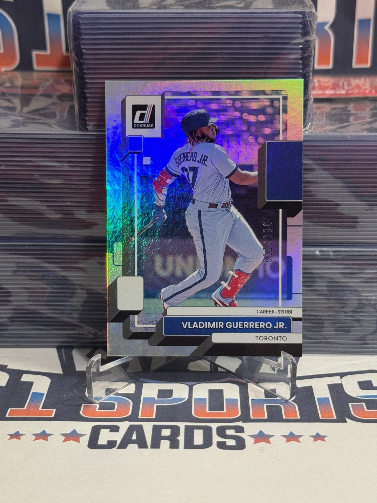 2022 Donruss (Foil 58/213) Vladimir Guerrero Jr. 113