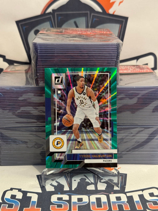 2022 Donruss (Green Foil) Tyrese Haliburton #47