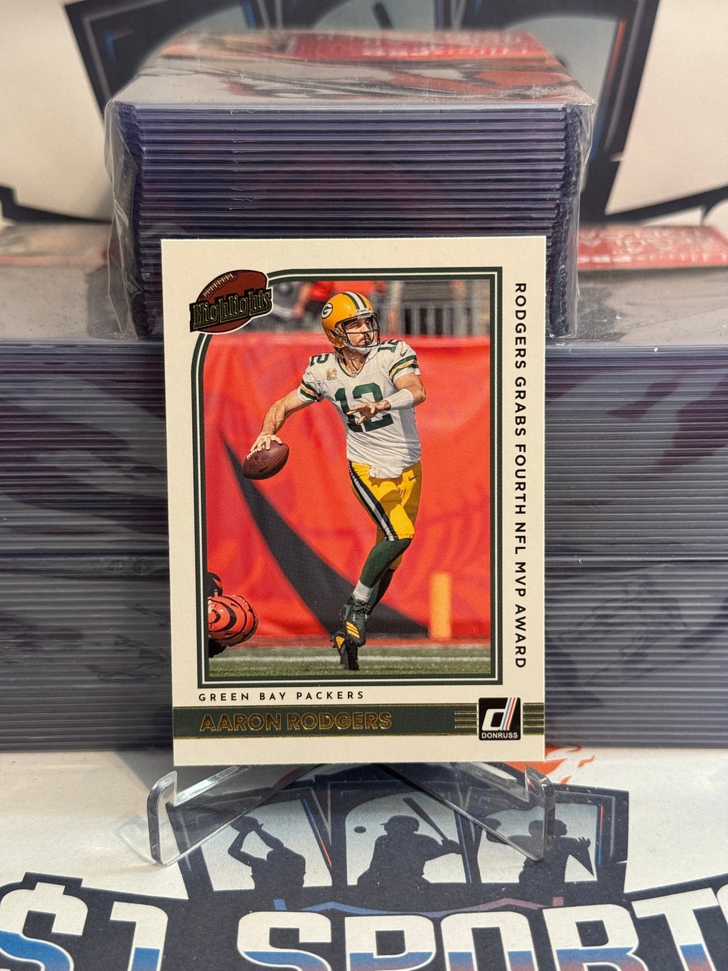 2022 Donruss (Highlights) Aaron Rodgers #H - AR