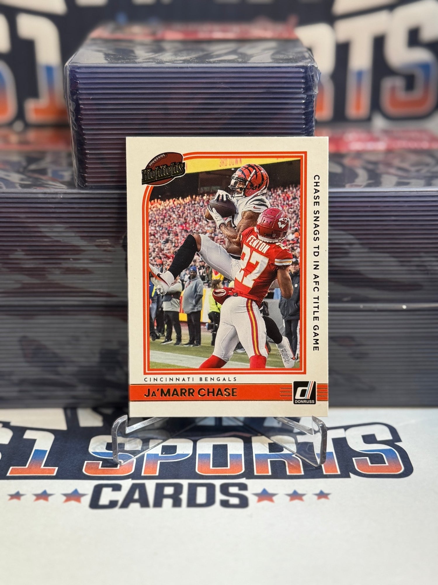 2022 Donruss (Highlights) Ja'Marr Chase #H - JC