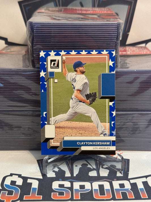 2022 Donruss (Independence Day) Clayton Kershaw #85