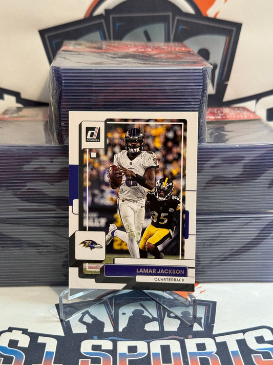 2022 Donruss Lamar Jackson #189