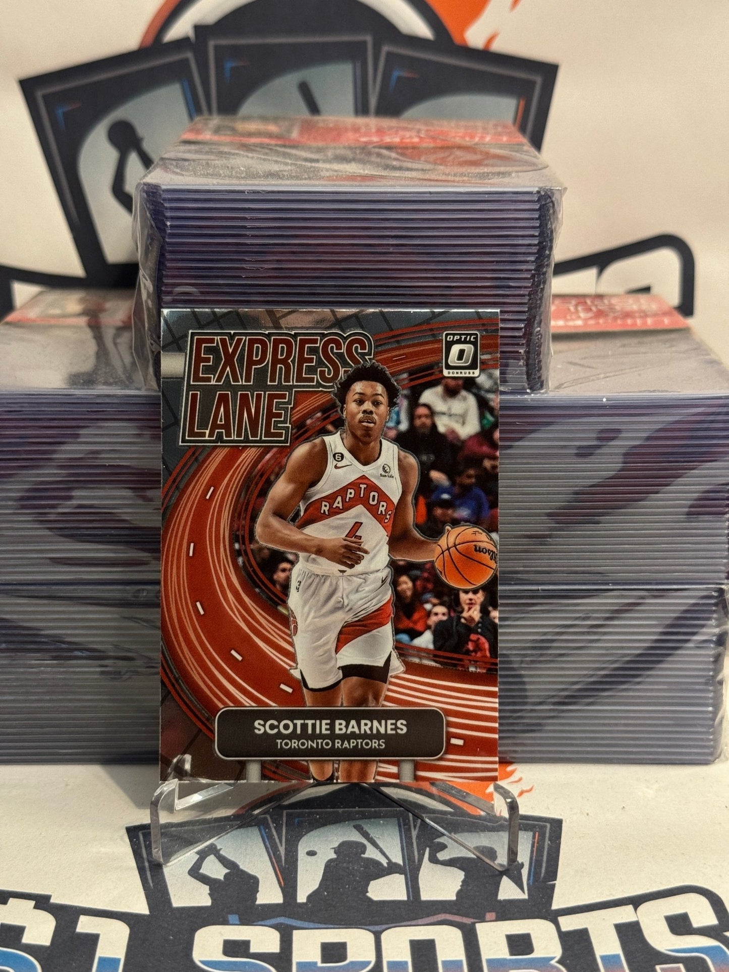 2022 Donruss Optic (Express Lane) Scottie Barnes #19