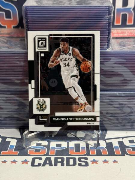 2022 Donruss Optic Giannis Antetokounmpo 75