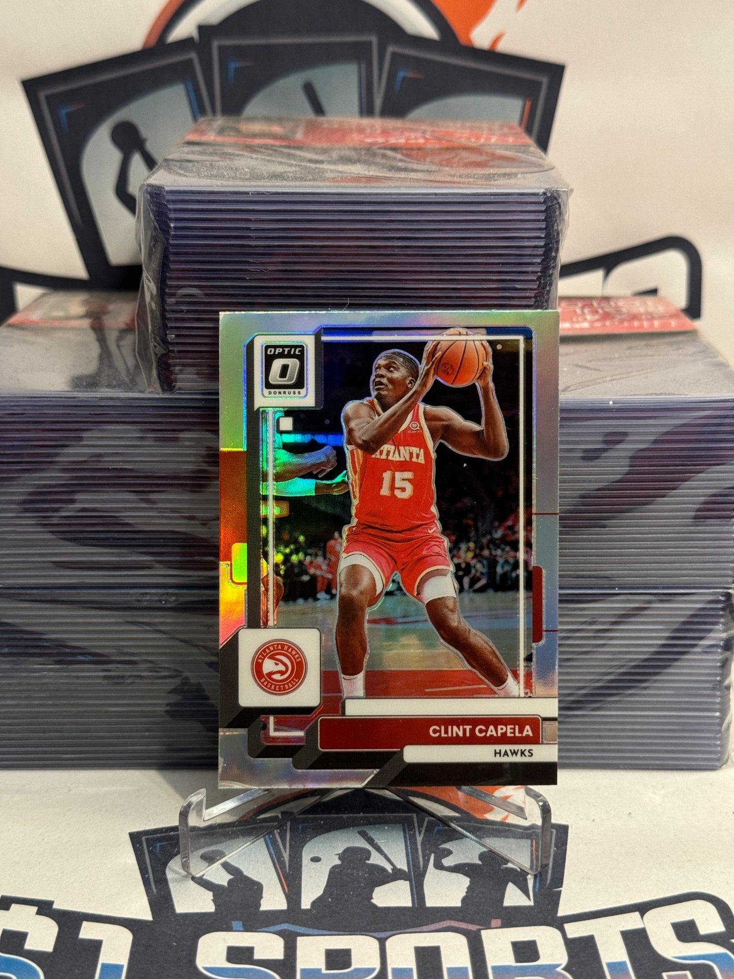 2022 Donruss Optic (Holo Prizm) Clint Capela #154